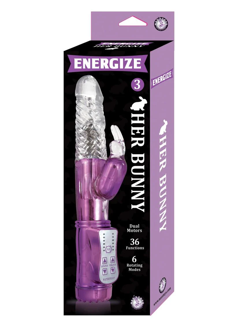 Energize Her Bunny 3 Dual Motor Rabbit Vibrator - Image 3
