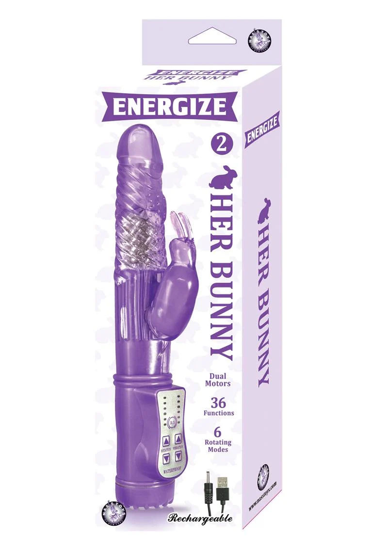 Energize Her Bunny Rechargeable Rabbit Vibrator - Image 3