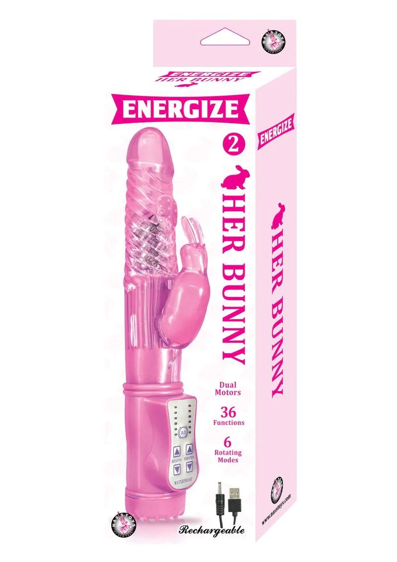 Energize Her Bunny Rechargeable Rabbit Vibrator - Image 4