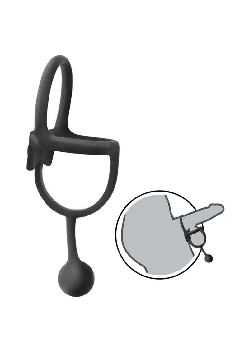 Enhancer Silicone Cock Ring 2 Pack Vibrating Plug - Image 2