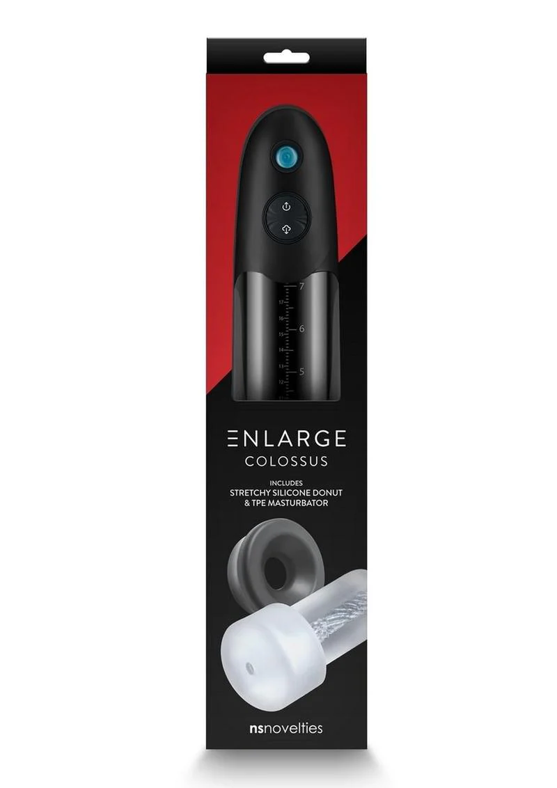 Enlarge Colossus Rechargeable and Hands-Free Penis Pump - Image 3