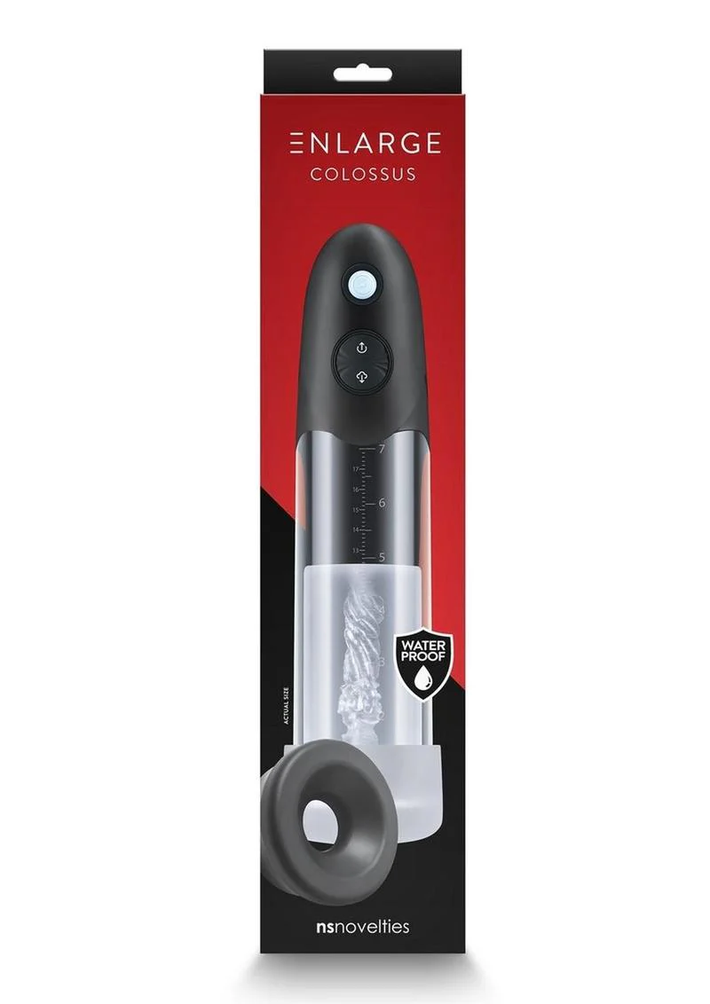 Enlarge Colossus Rechargeable and Hands-Free Penis Pump - Image 4