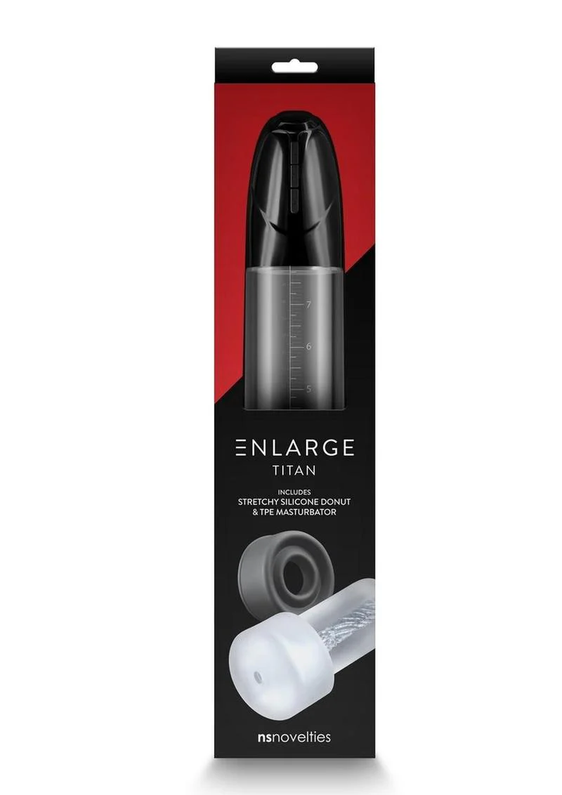 ENLARGE Titan Rechargeable and Precision Penis Pump - Image 3