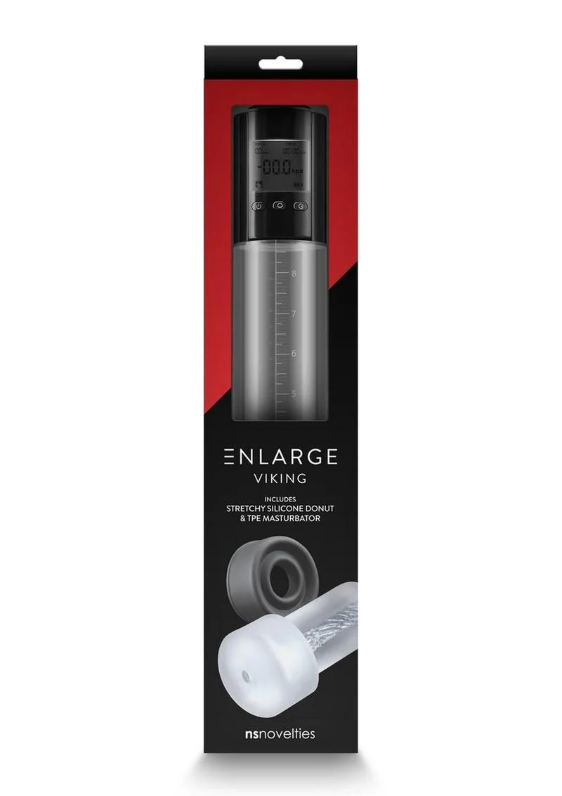 Enlarge Viking Rechargeable Penis Pump with Advanced Pumping - Image 3