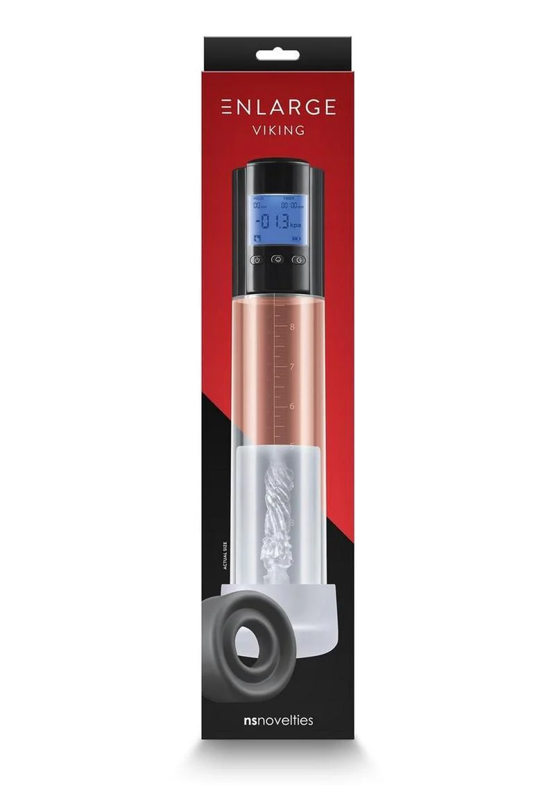 Enlarge Viking Rechargeable Penis Pump with Advanced Pumping - Image 4