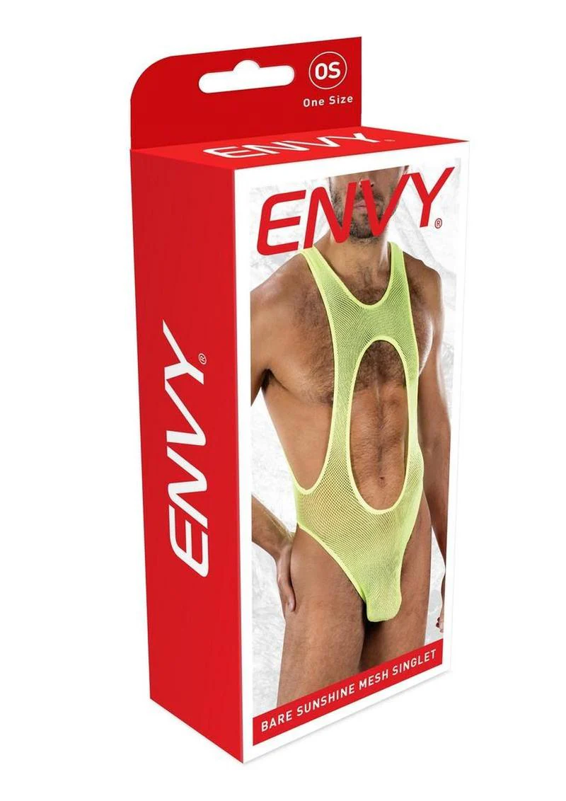 ENVY Bare Sunshine Mesh Singlet - Image 3