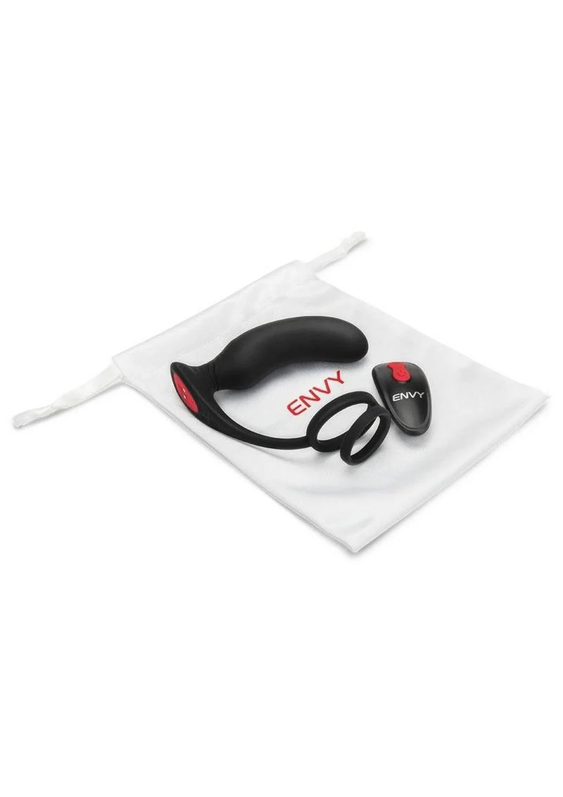 Envy Thumbs Up Remote-Controlled P-Spot Vibrator and Dual Stamina Ring - Image 3