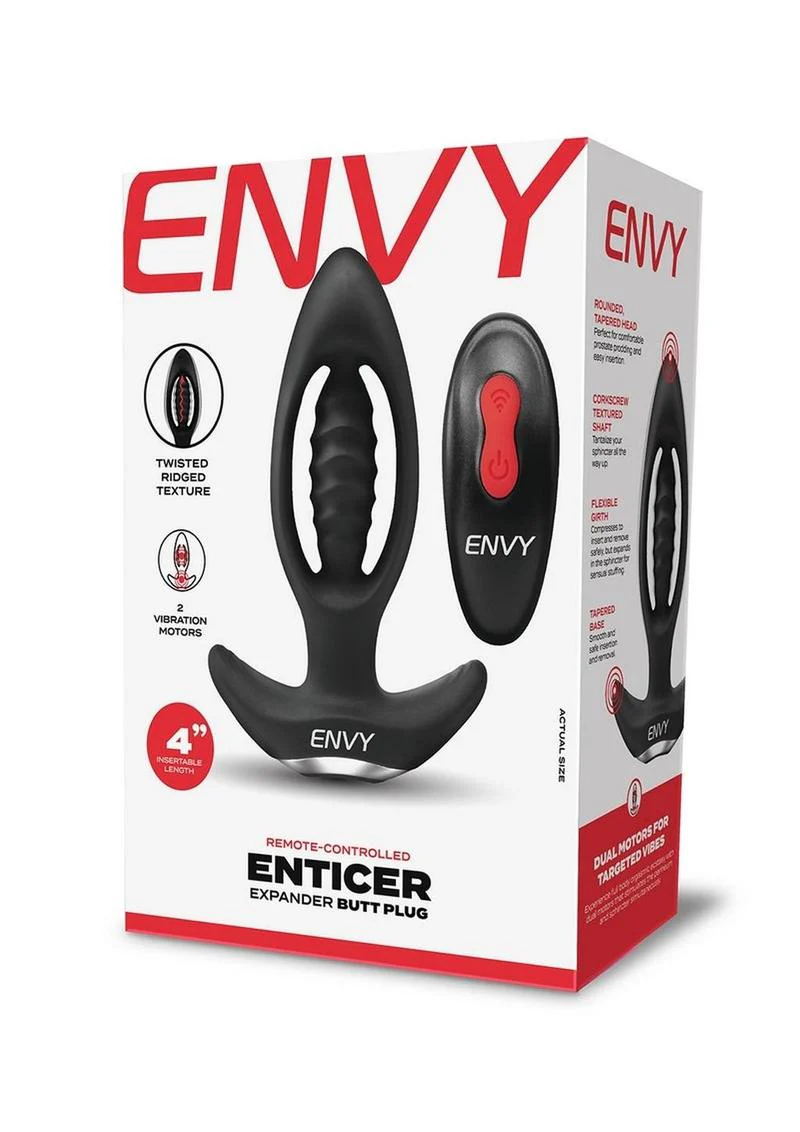 Envy Toys Enticer Rechargeable Expander Butt Plug - Image 3