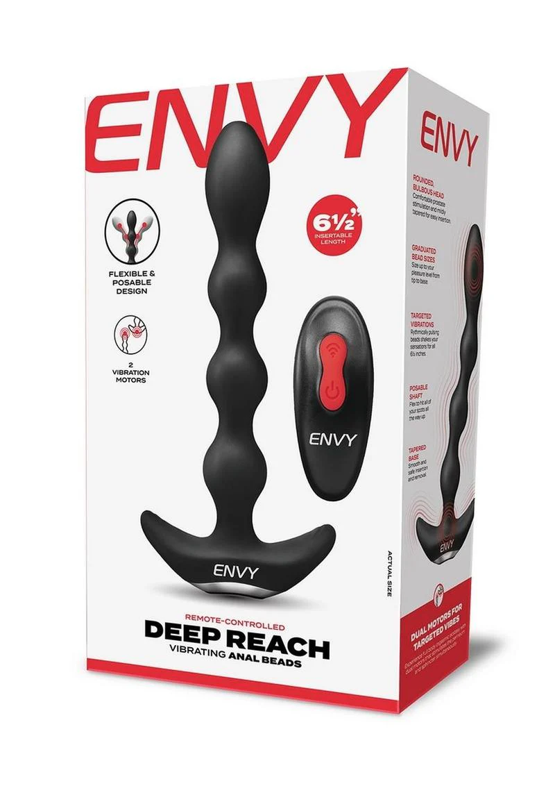 ENYV Deep Reach Vibrating Anal Beads - Image 4