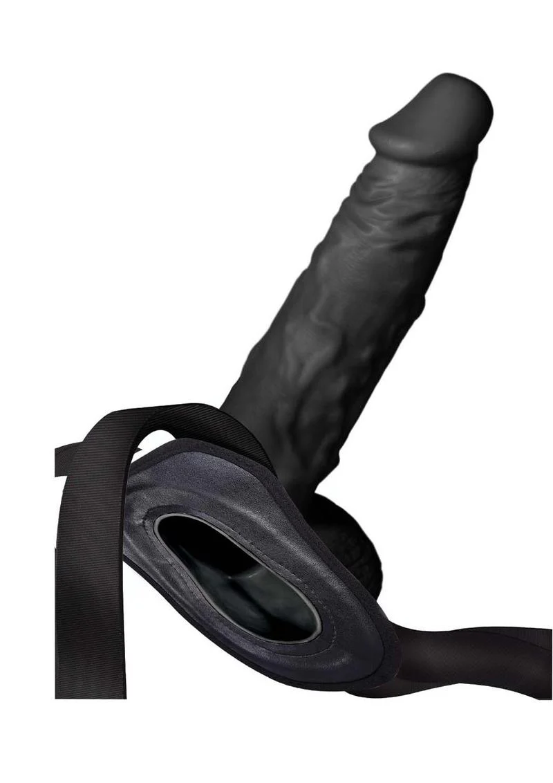 Erection Assistant Hollow Strap-On with Adjustable Harness - Image 13
