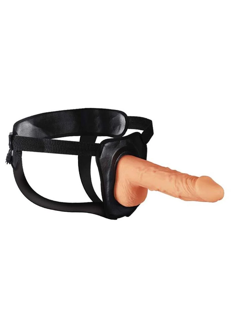 Erection Assistant Hollow Strap-On with Adjustable Harness - Image 15