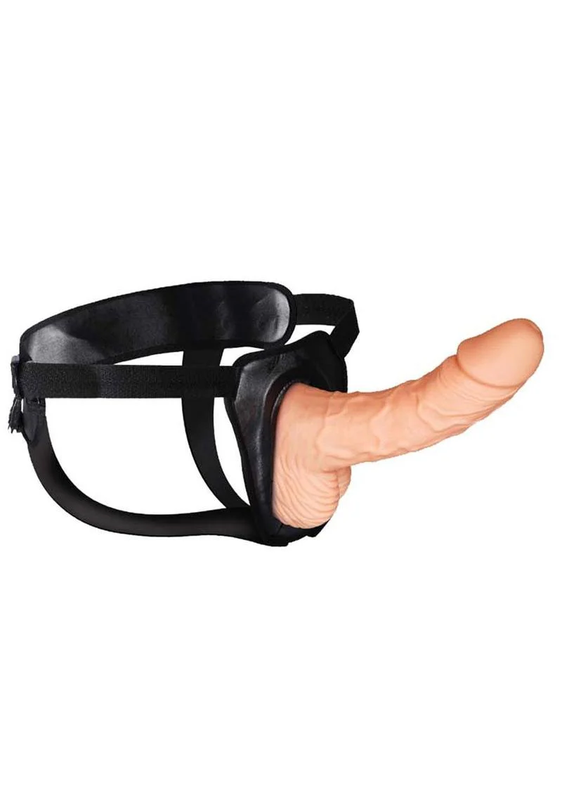 Erection Assistant Hollow Strap-On with Adjustable Harness - Image 9