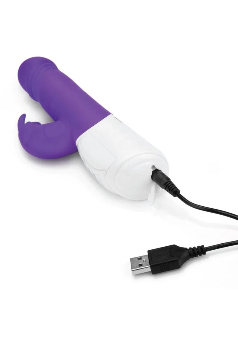 Essentials Thrusting Rabbit Vibrator - Image 3