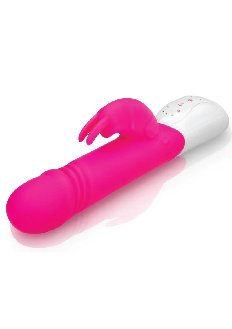 Essentials Thrusting Rabbit Vibrator - Image 5