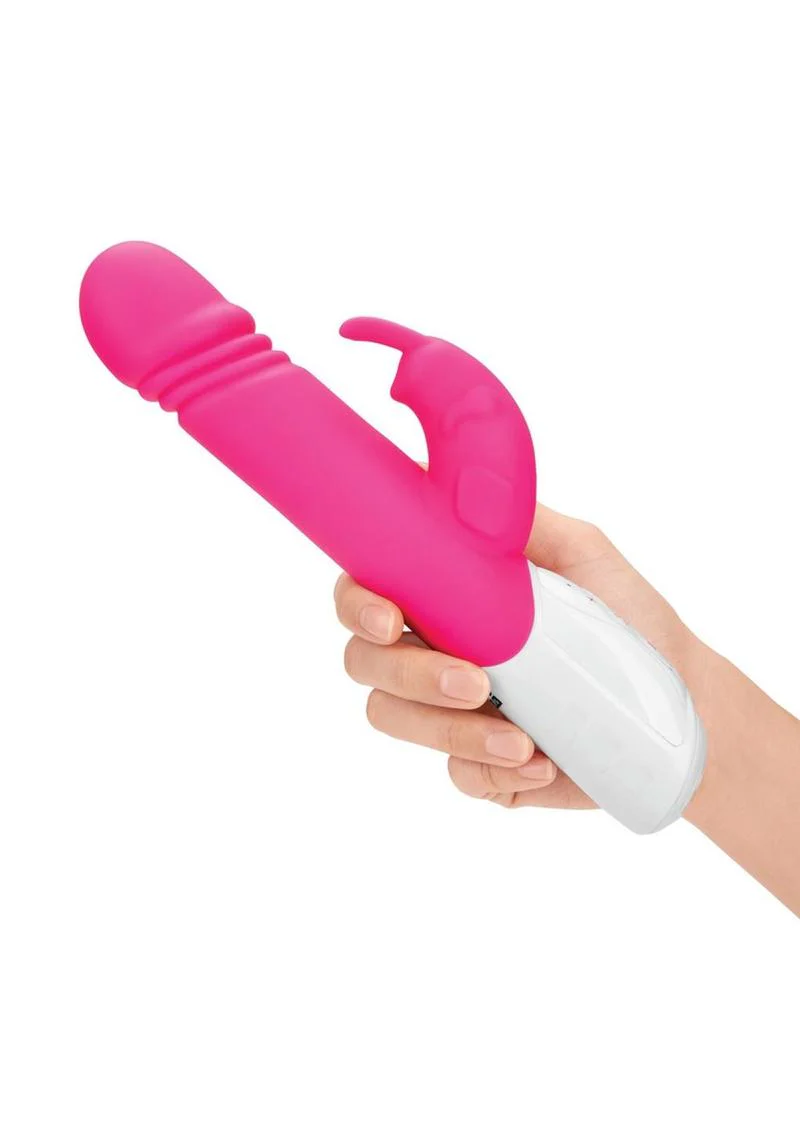 Essentials Thrusting Rabbit Vibrator - Image 6