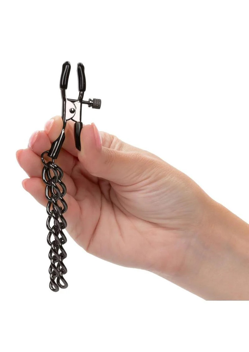 Euphoria Collection Chain Nipple Clamps - Image 3