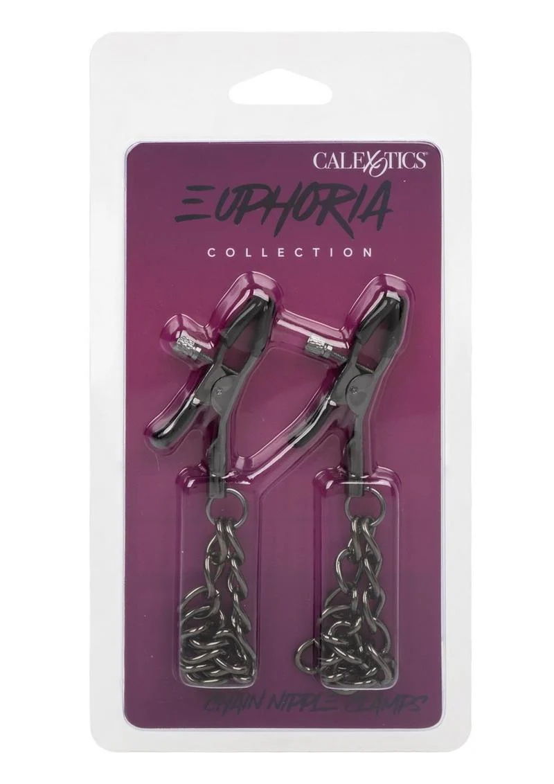 Euphoria Collection Chain Nipple Clamps - Image 4