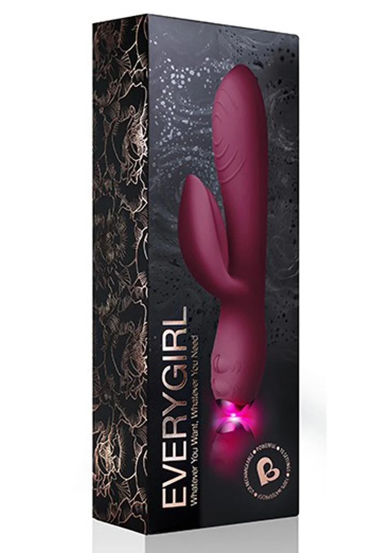 Every Girl Rechargeable Silicone Rabbit Vibrator - Image 4