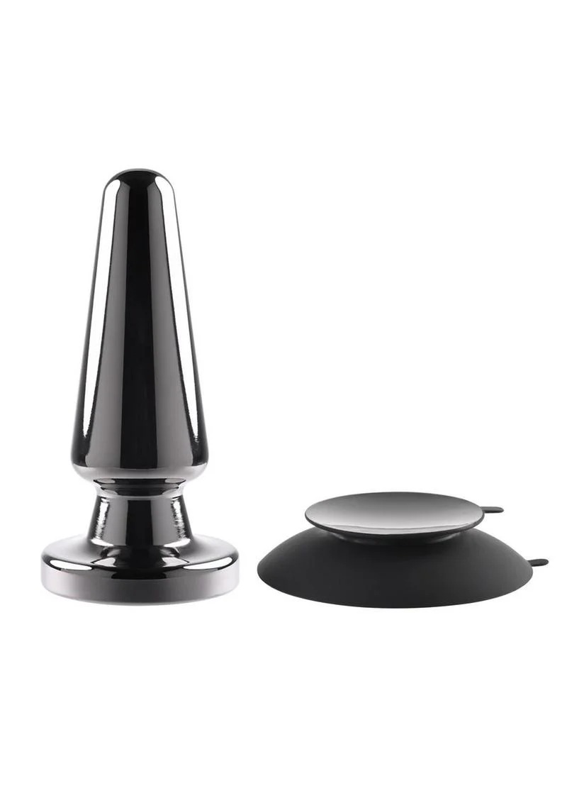 Evolved Advanced Metal Chrome Vibrating Anal Plug - Image 2