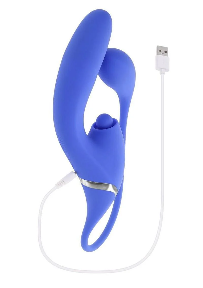 Evolved All In Rechargeable Silicone Dual Vibrator - Image 3