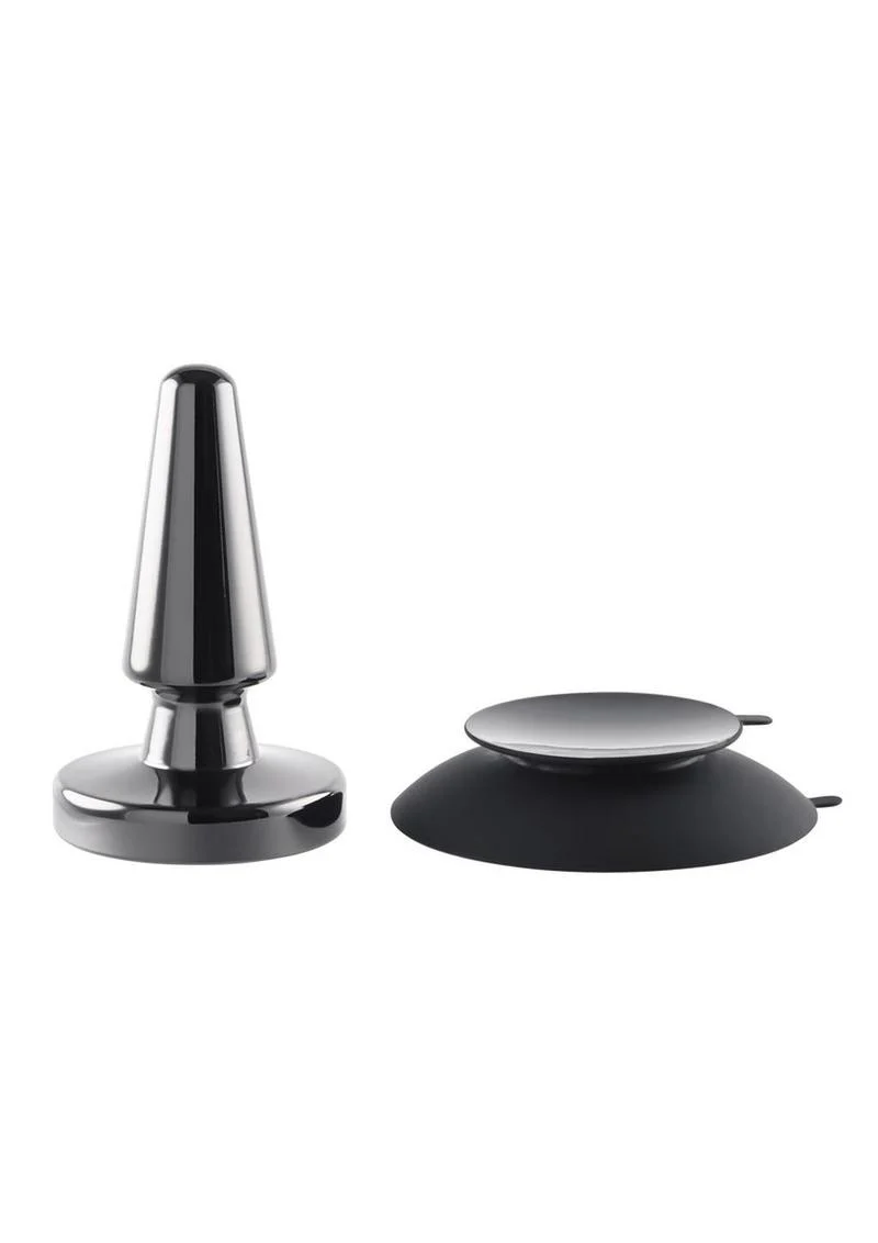 Evolved Beginner Metal Chrome Vibrating Anal Plug - Image 2