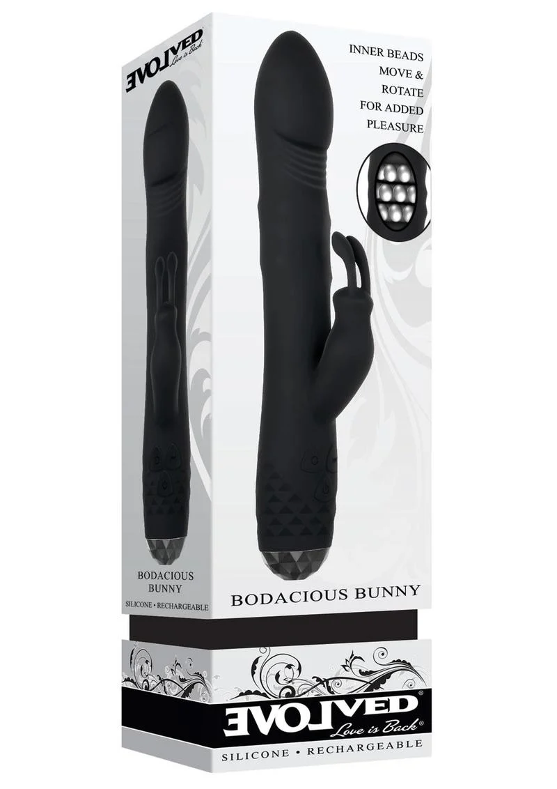 Evolved Bodacious Bunny Rechargeable Silicone Rabbit Vibrator - Image 4