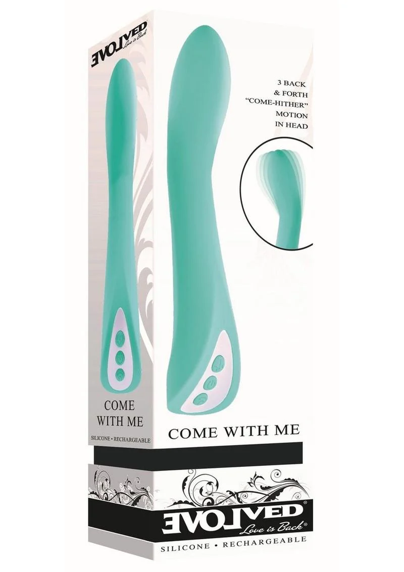 Evolved Come With Me Vibrator – Rechargeable Silicone G-Spot Massager - Image 4