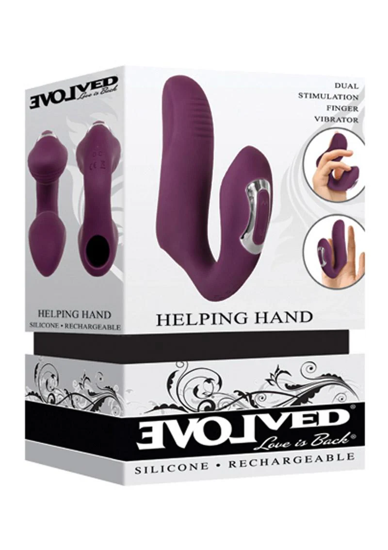 Evolved Helping Hand Rechargeable Finger Vibe - Image 4