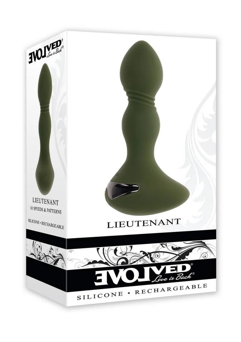 Evolved Lieutenant Silicone Rechargeable Anal Plug - Image 4