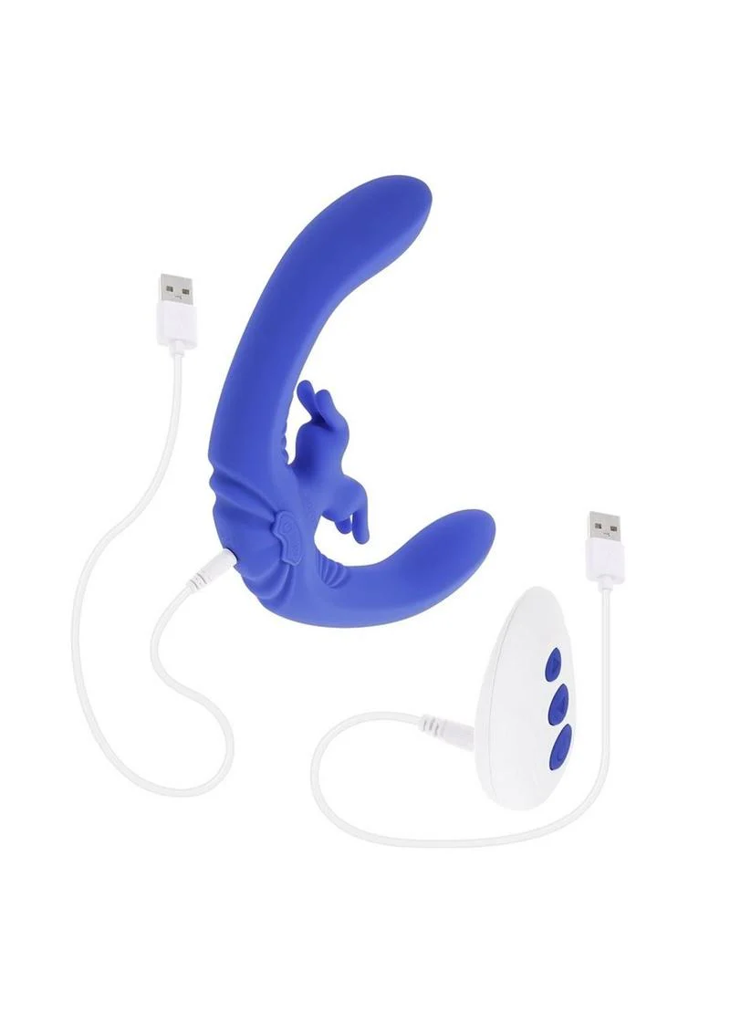 Evolved Lovebirds Silicone Dual Vibrator With Remote Control - Image 3