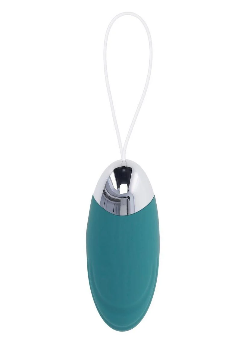 Evolved Oval Office Rechargeable Silicone Egg Vibrator with Remote Control - Image 2