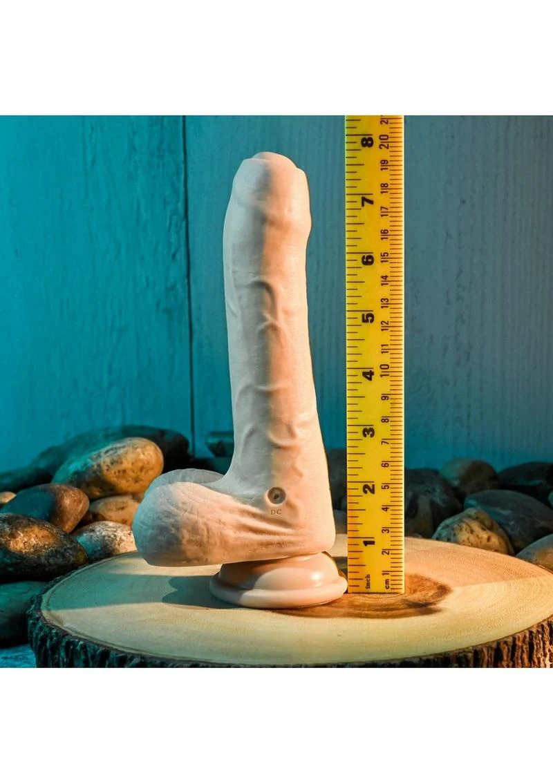 Evolved Peek A Boo Vibrating Rechargeable Silicone Dildo - Image 3