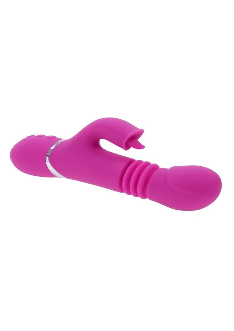 Evolved Pink Dragon Thrusting and Twirling Vibrator - Image 2