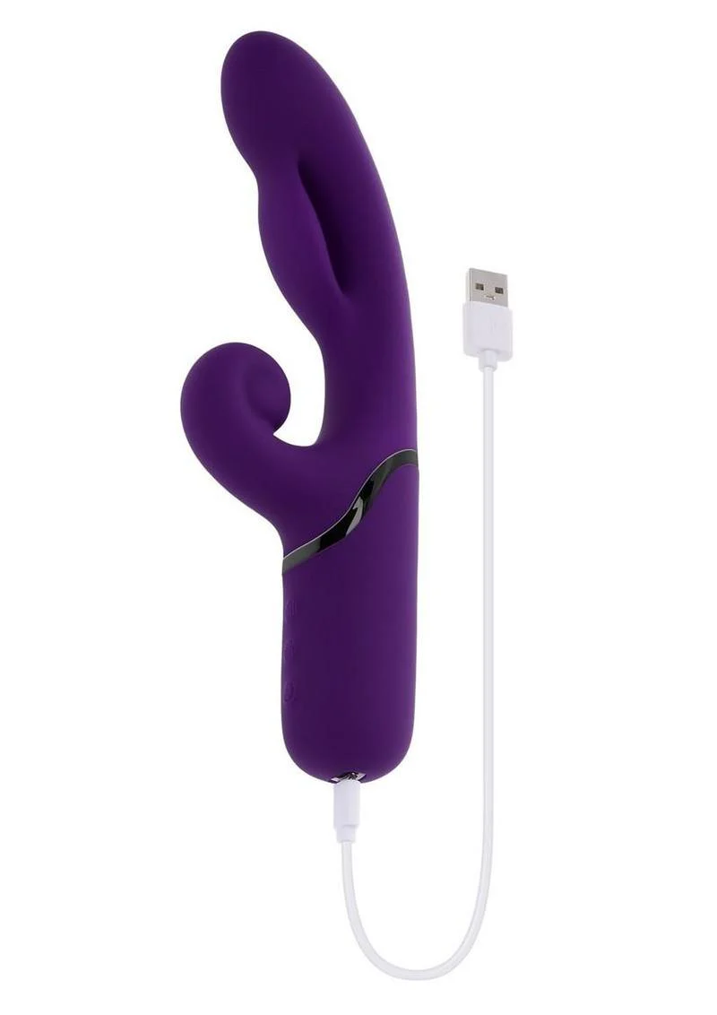Evolved Pleasure Puff Expandable Rabbit Vibrator - Image 3
