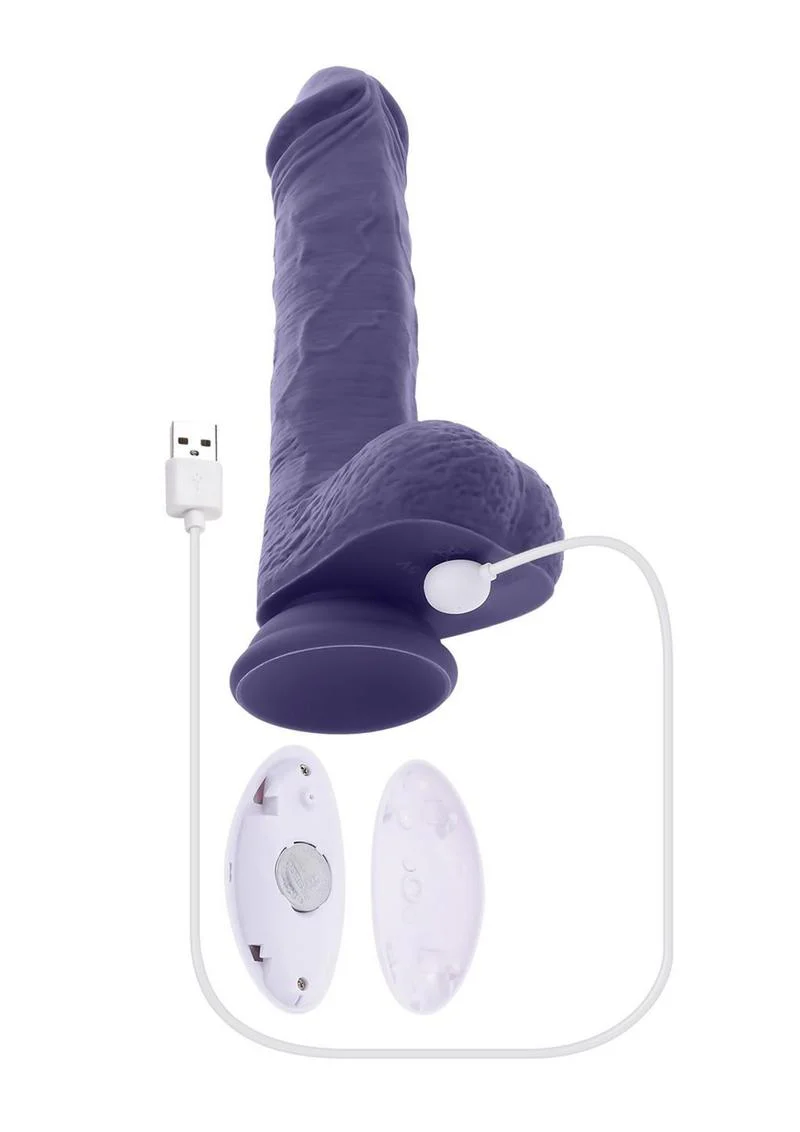 Evolved Pleasure Rider Remote-Controlled Thrusting Rechargeable Vibrator - Image 3