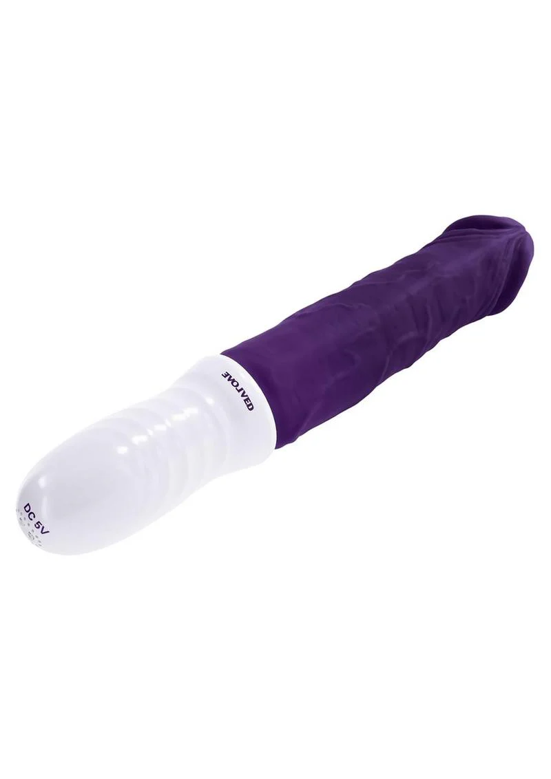 Evolved Plum Thrust Rechargeable Dildo - Image 2