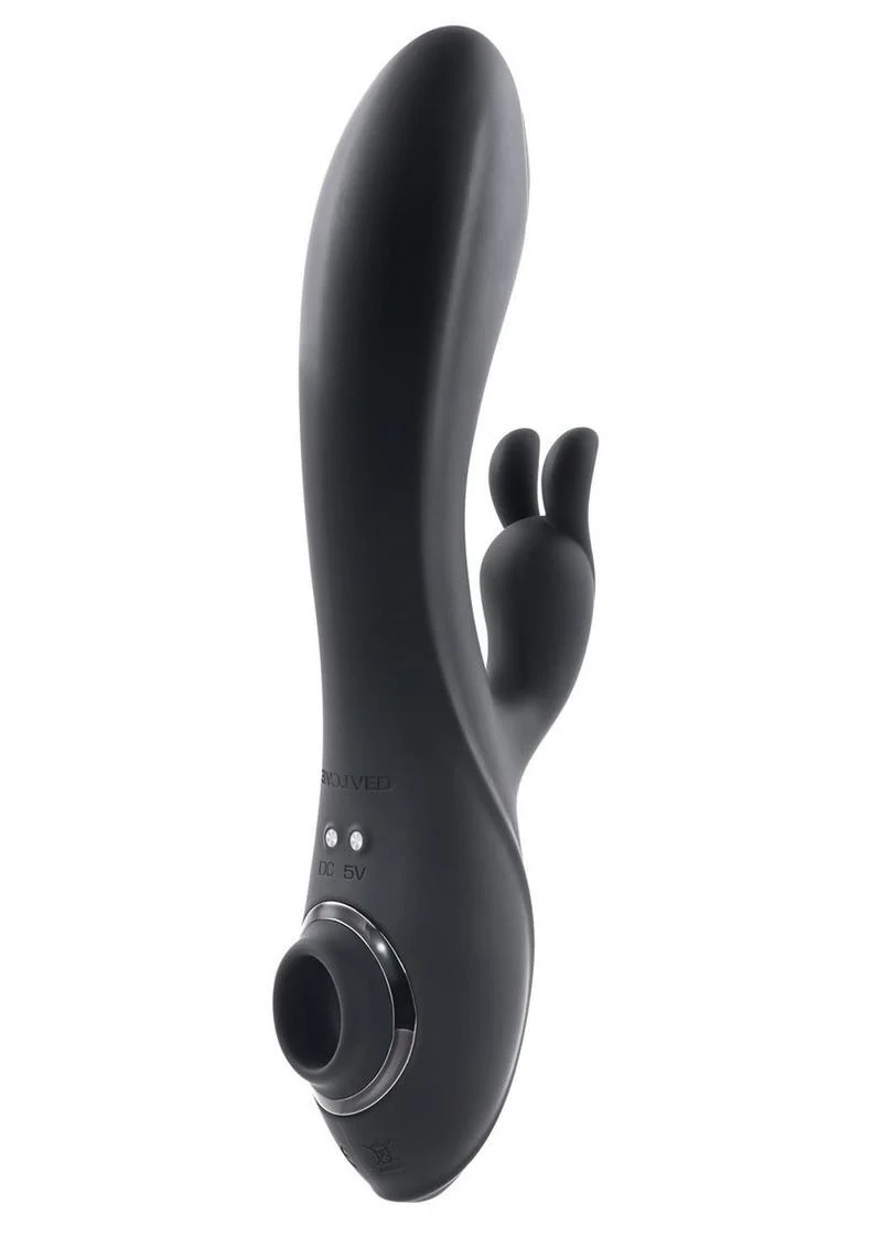 Evolved Rabbit Hole Triple-Stimulating Silicone Rabbit and Suction Vibrator - Image 2