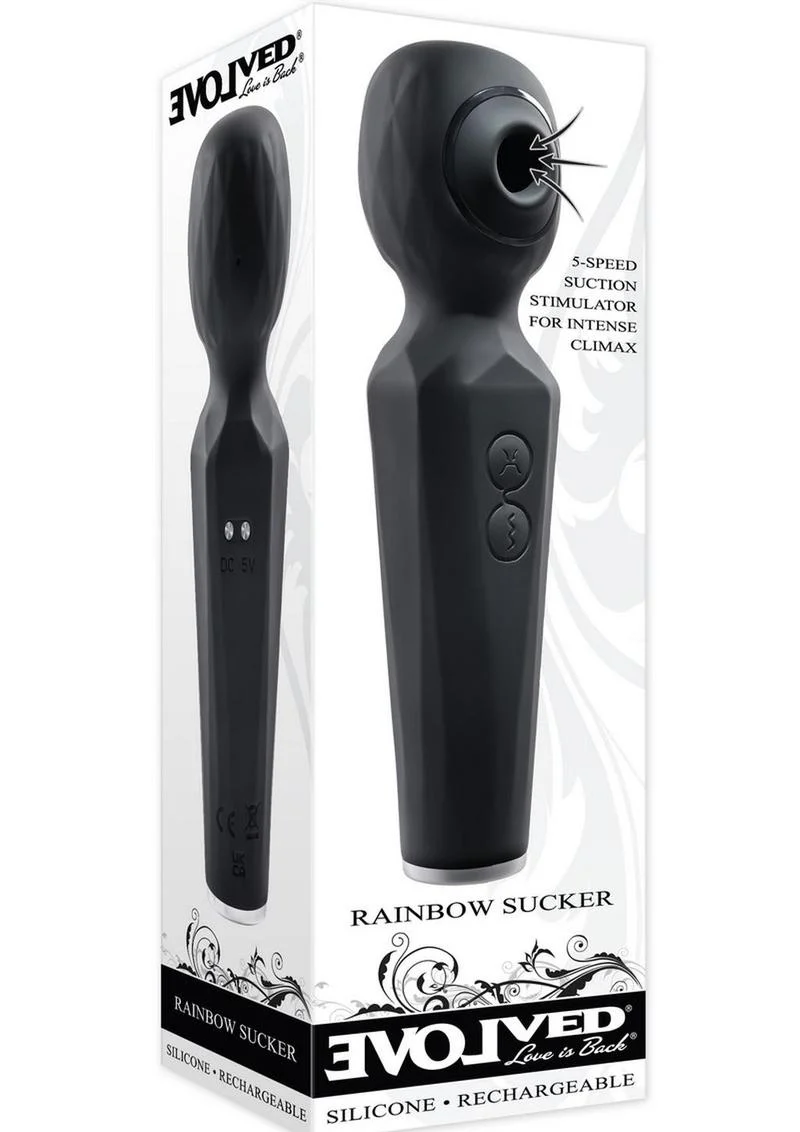 Evolved Rainbow Sucker 5-Speed Suction Stimulator - Image 2