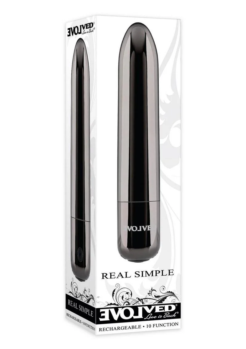 Evolved Real Simple Rechargeable Bullet Vibrator - Image 4