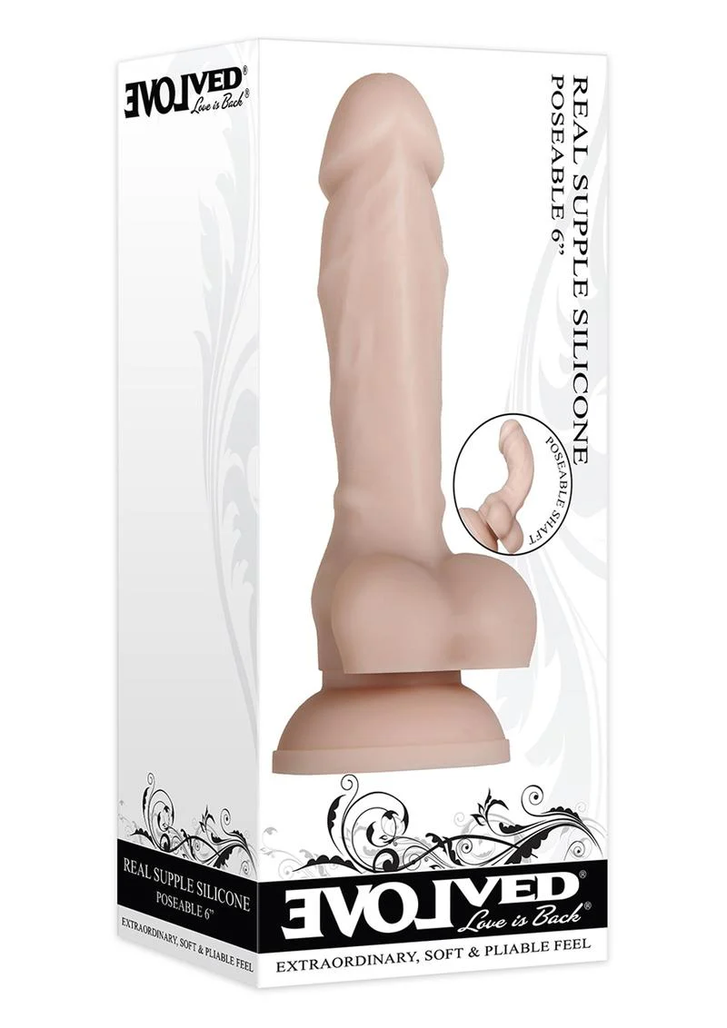 Evolved Real Supple Poseable Dildo - Image 11