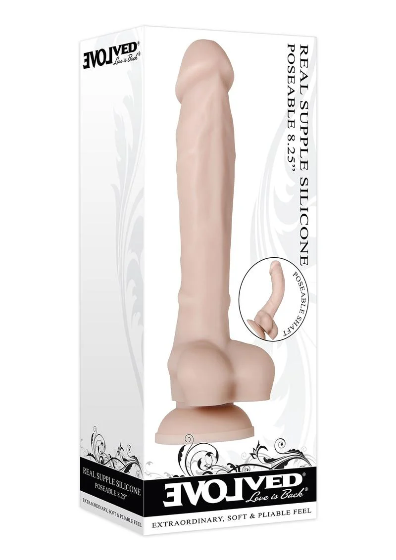 Evolved Real Supple Poseable Dildo - Image 9