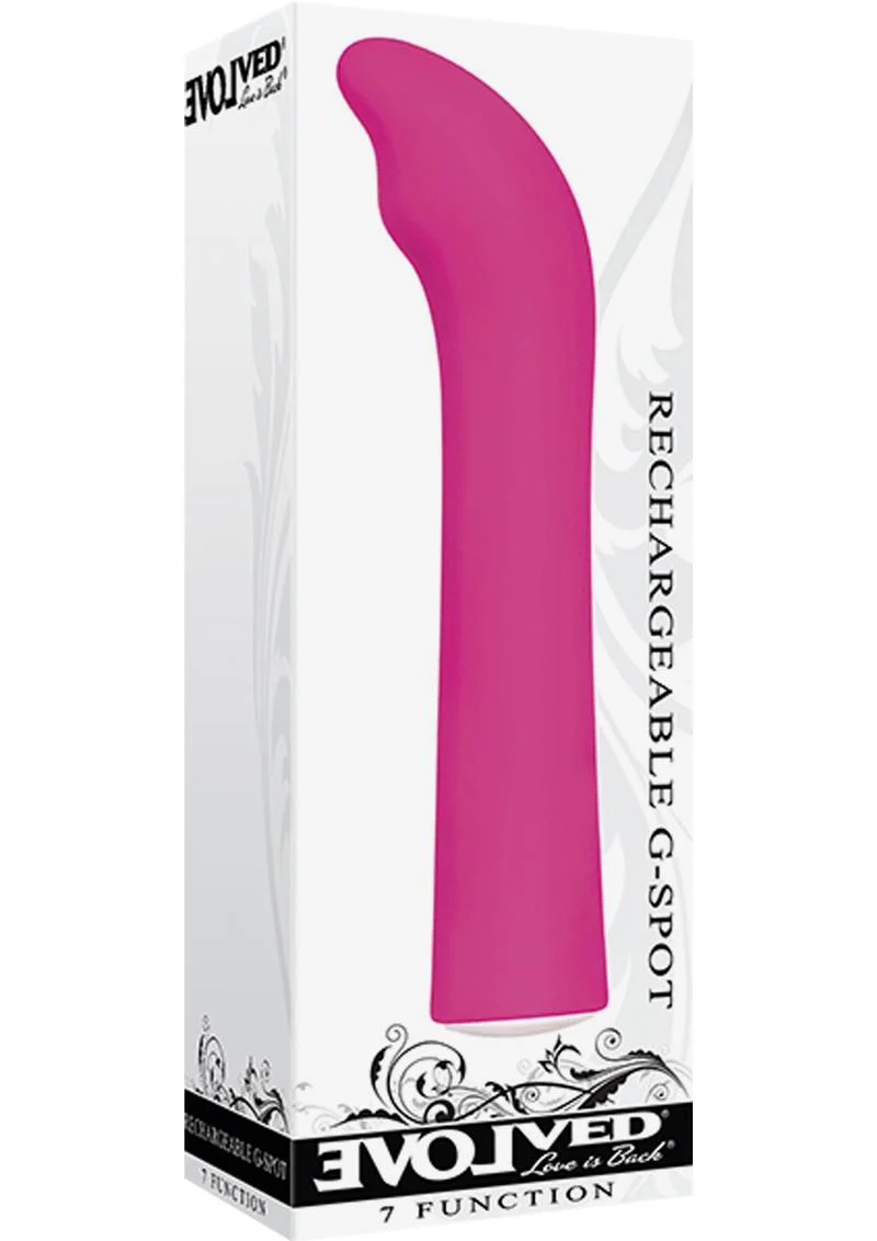 Evolved Rechargeable G-Spot Silicone Pleasure Vibrator - Image 4