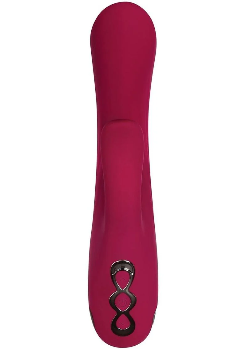 Evolved Red Dream Rechargeable Silicone Rabbit Vibrator - Image 2