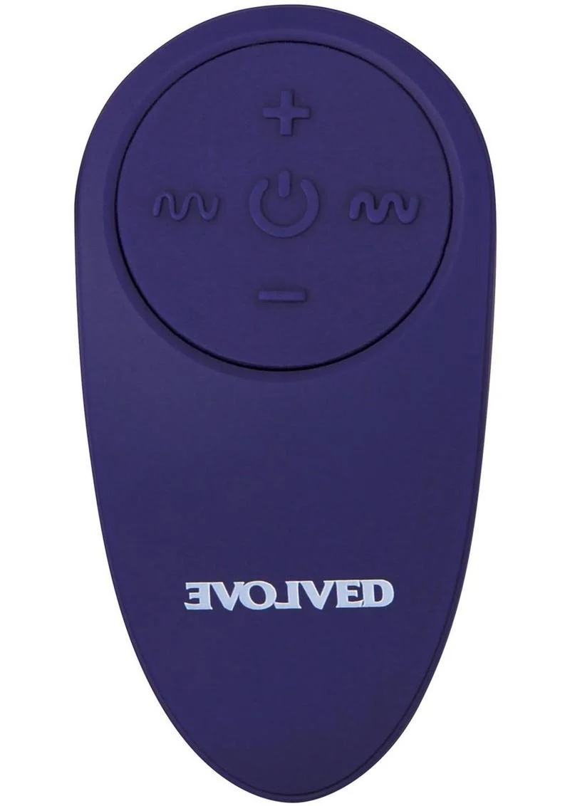 Evolved Smooshy Tooshy Rechargeable Silicone Anal Plug - Image 3