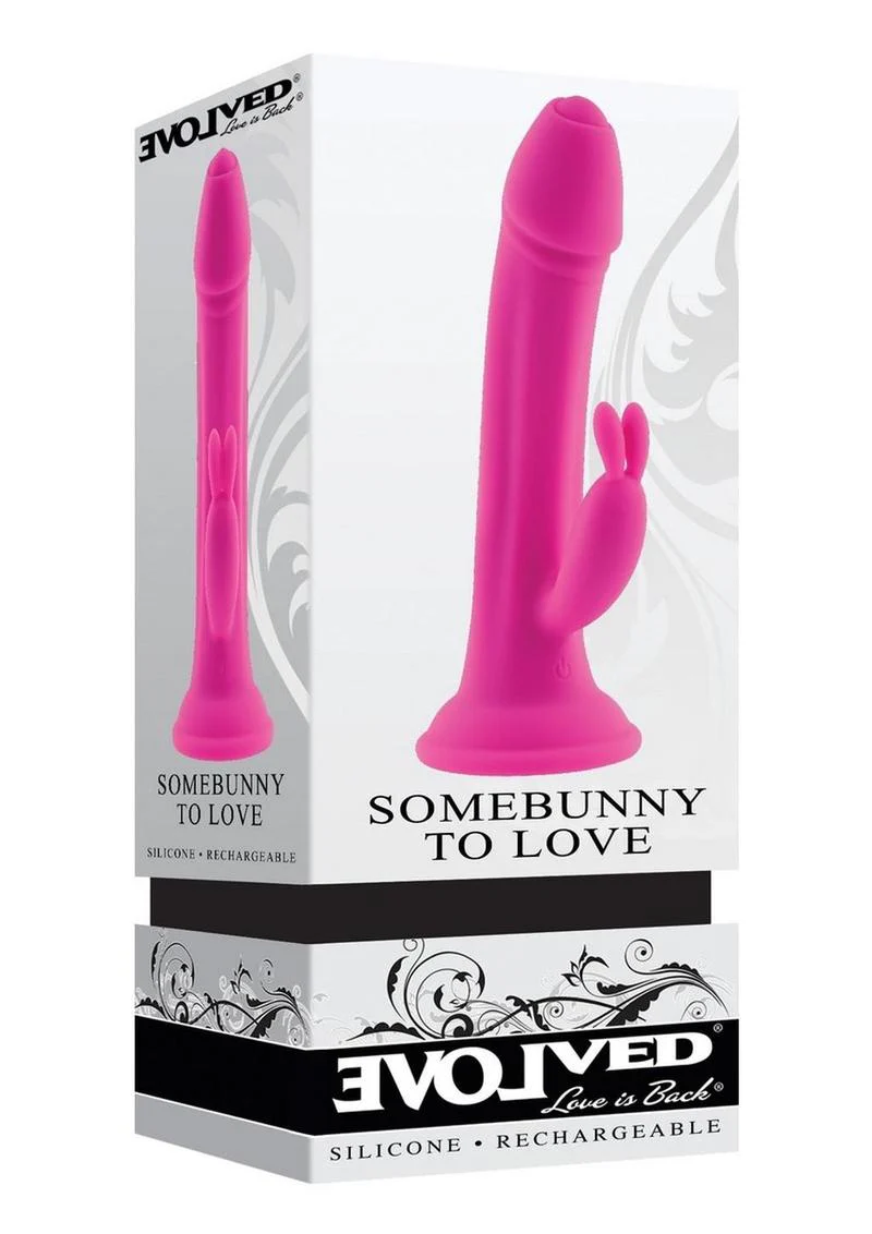Evolved Somebunny to Love Rechargeable Silicone Rabbit Vibrator - Image 4