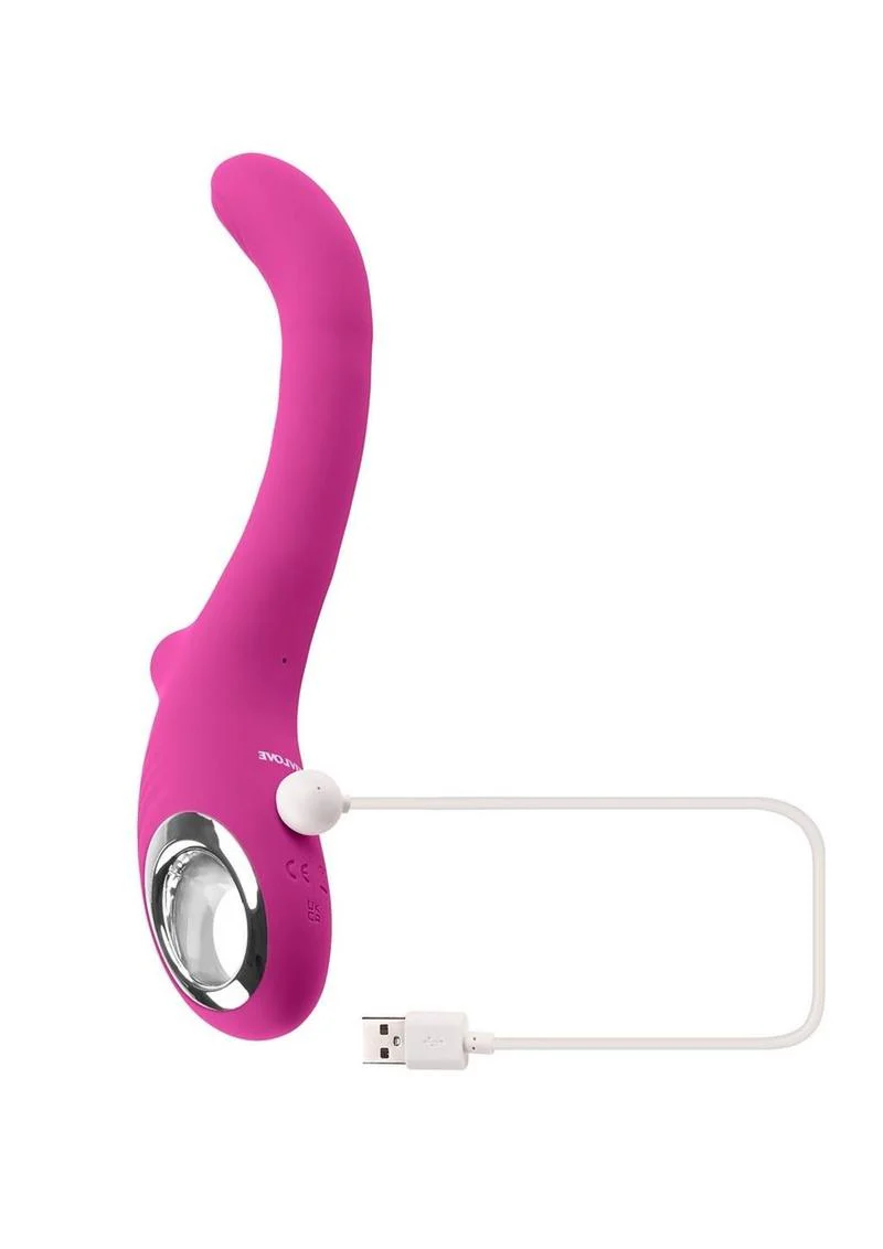 Evolved Strike A Pose Rechargeable Poseable Shaft Vibrator with Suction - Image 3