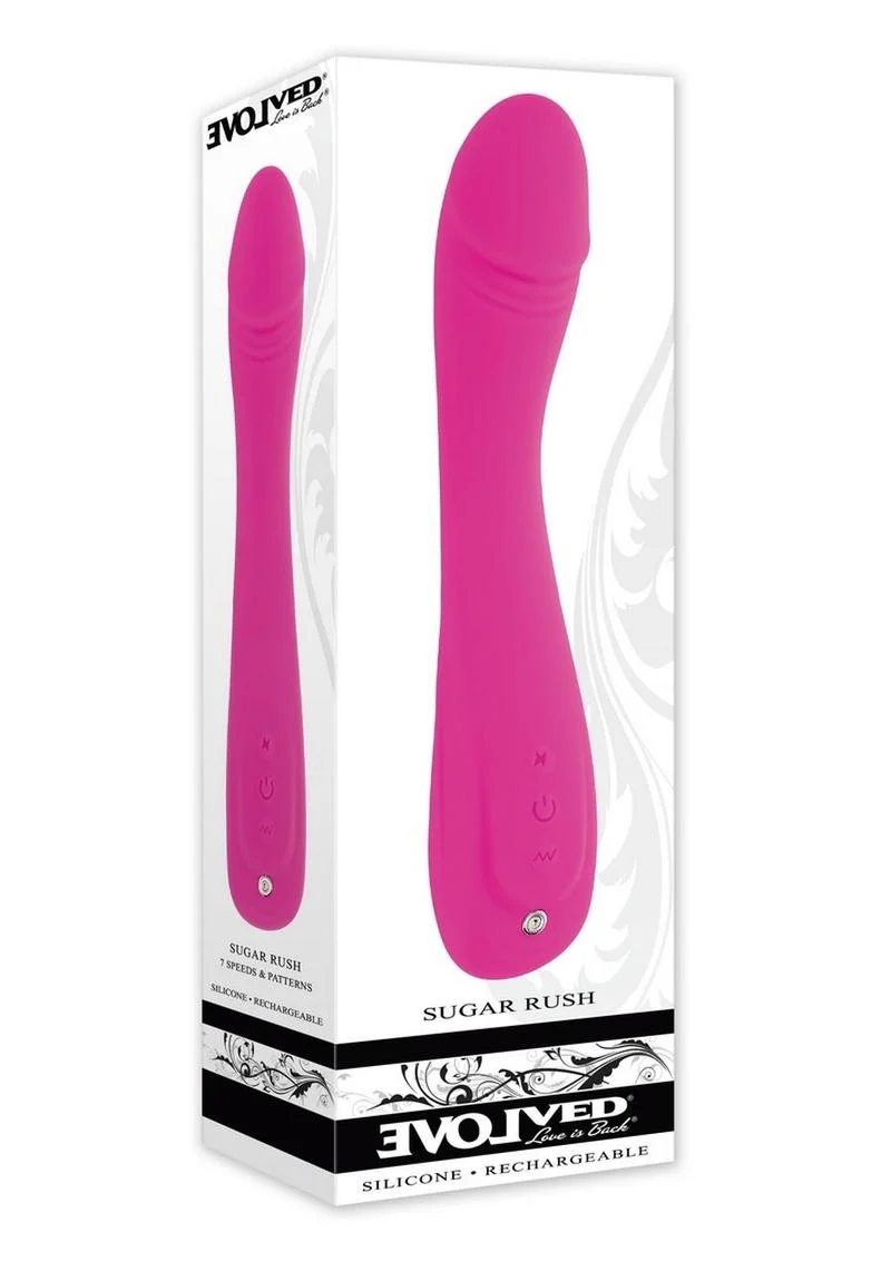 Evolved Sugar Rush Rechargeable Silicone G-Spot Vibrator - Image 4