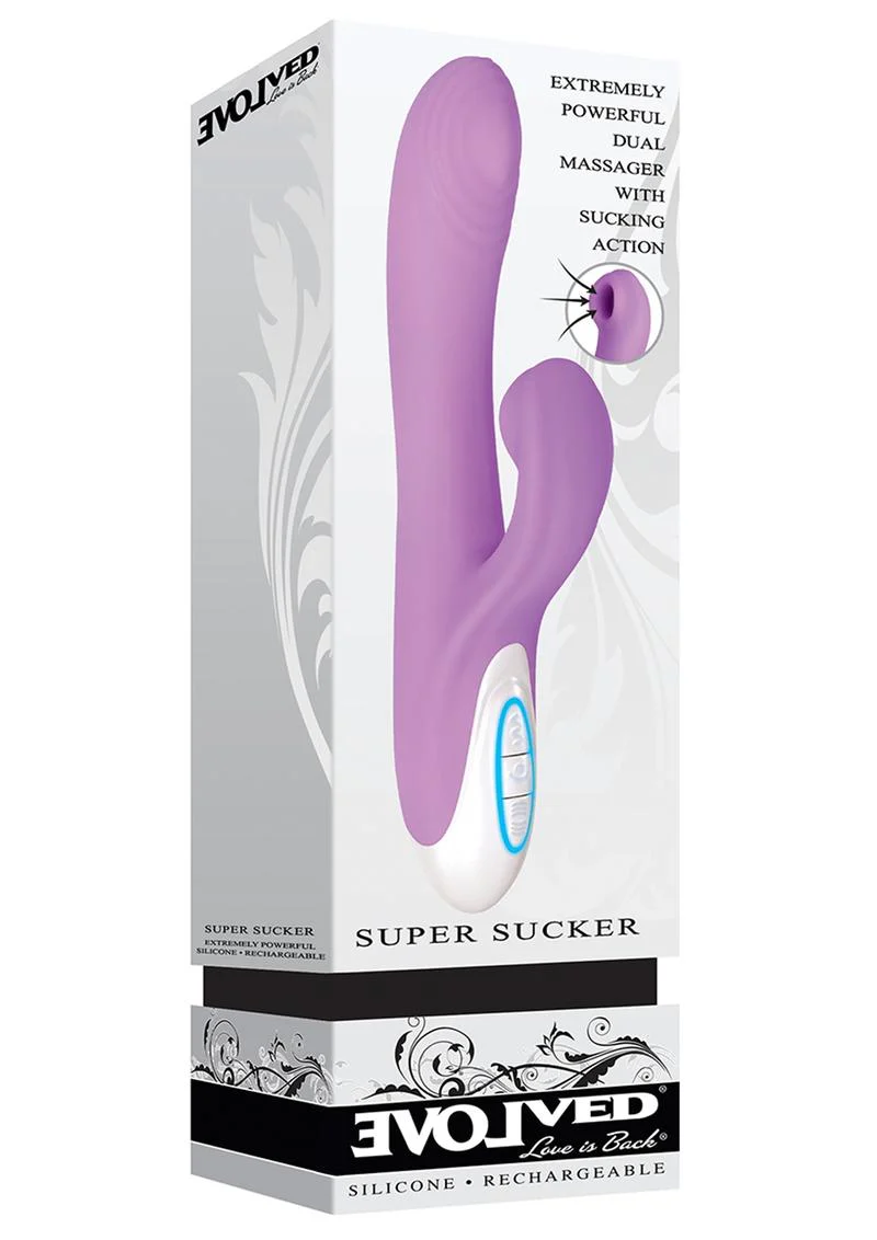 Evolved Super Sucker Dual G-Spot Vibe with Clitoral Suction Stimulation - Image 4