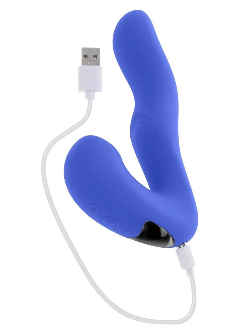 Evolved Tappity Tap Vibrator Dual Stimulation Rechargeable Silicone Toy - Image 3