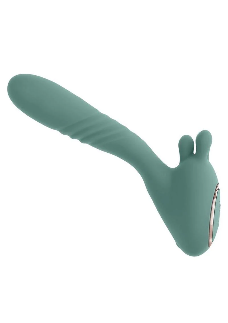 Evolved Thrust Into Ecstasy Rechargeable Silicone Rabbit Vibrator - Image 2